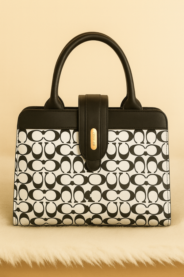 Coach handbag Black&white